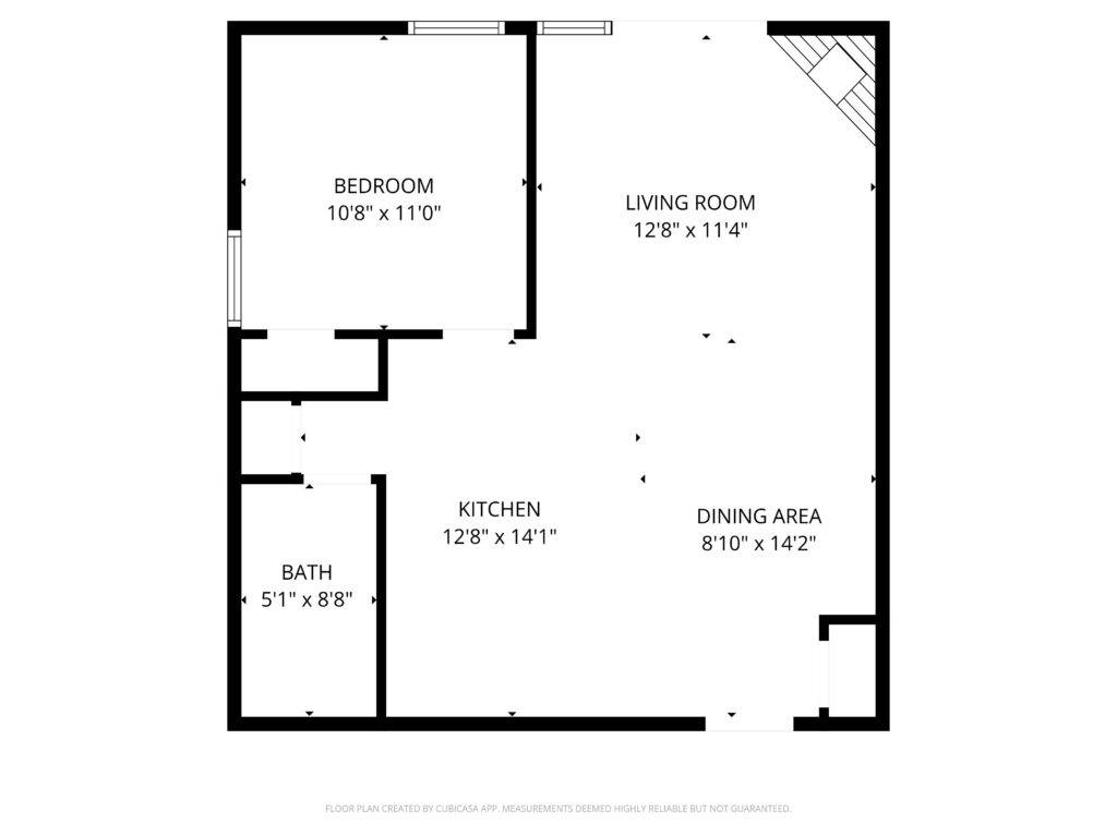 2D Floor Plan for 89300 Ryan Gulch Road Suite DD301