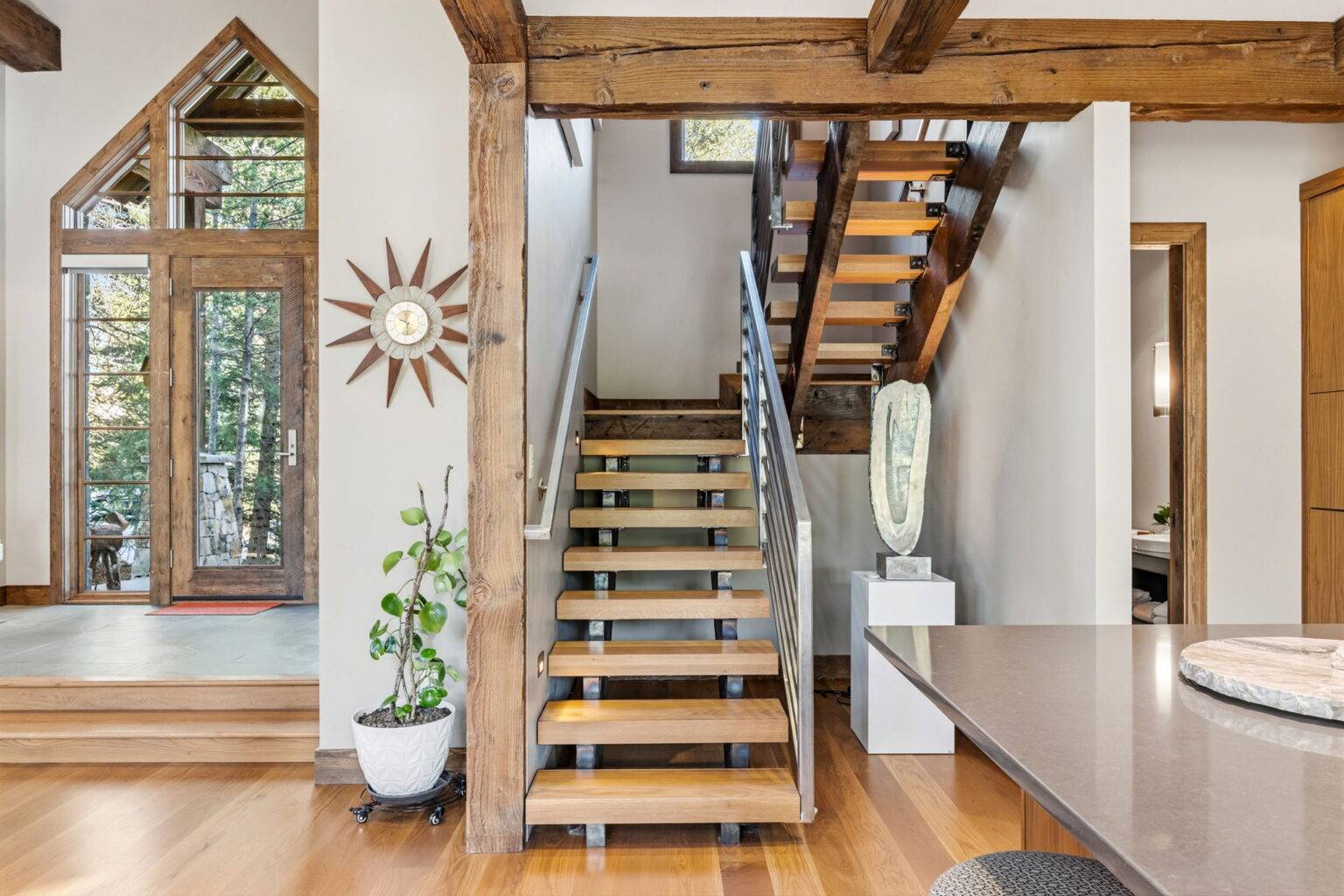 19 - Stairs - Floating architectural stairs