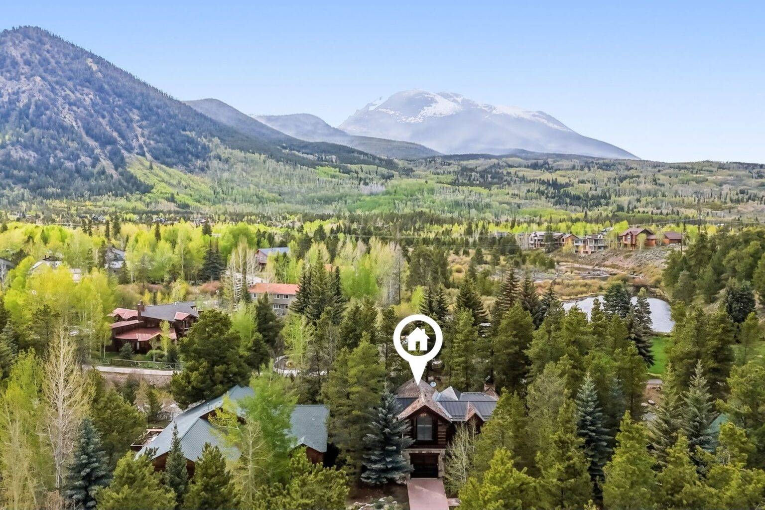 42 - Aerial View - Close to everything in Frisco - close to the bike path, lake, bus stop and more