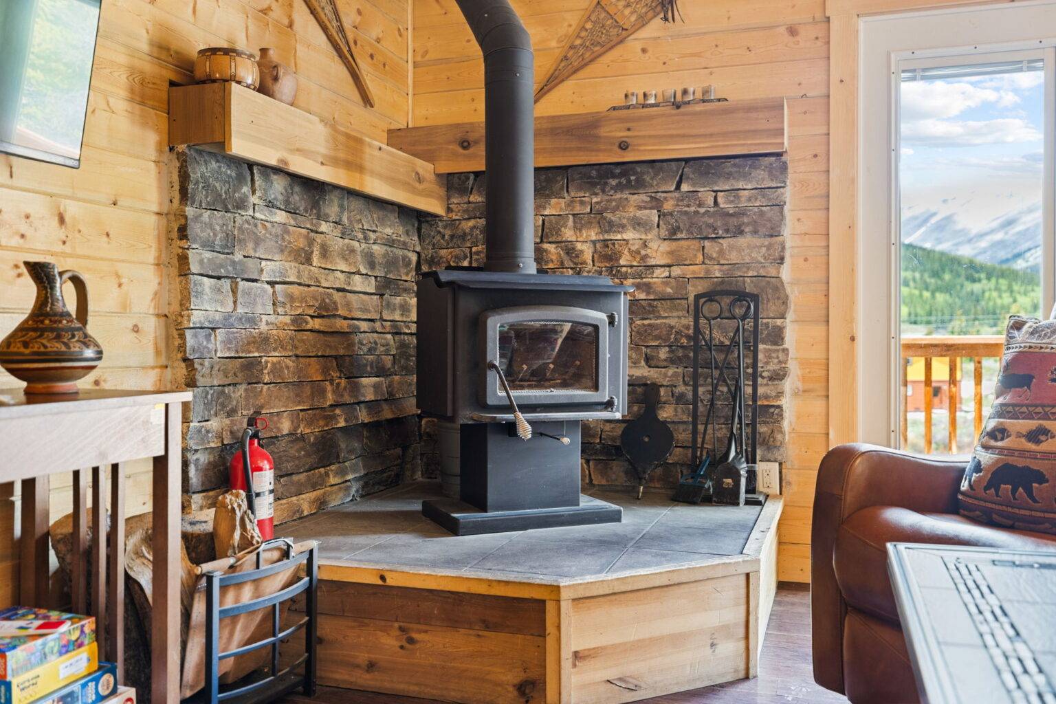 Placer Valley log home