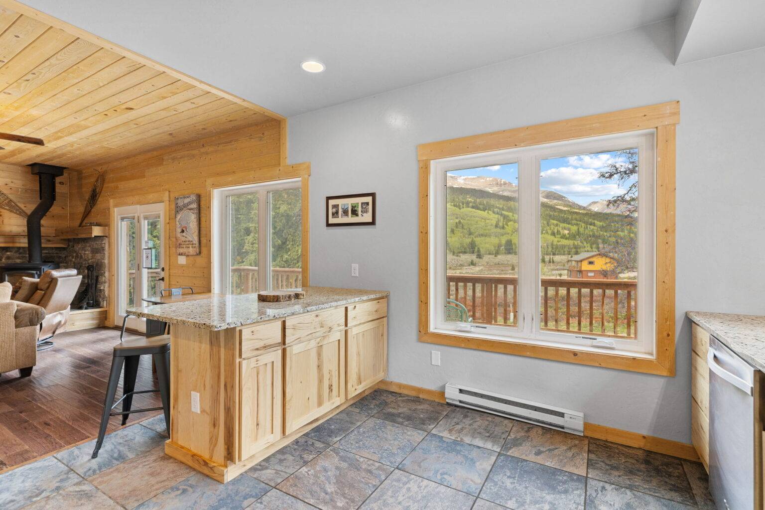 Placer Valley log home